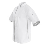 Veste de cuisine blanche à manches courtes Southside XS — B998-XS