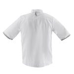 Veste de cuisine blanche à manches courtes Southside XS — B998-XS