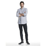 Veste de cuisine homme grise Chaud Devant Nordic taille L — BA013-L