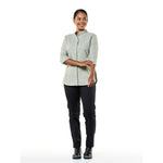 Veste de cuisine femme verte Chaud Devant Nordic taille S — BA014-S