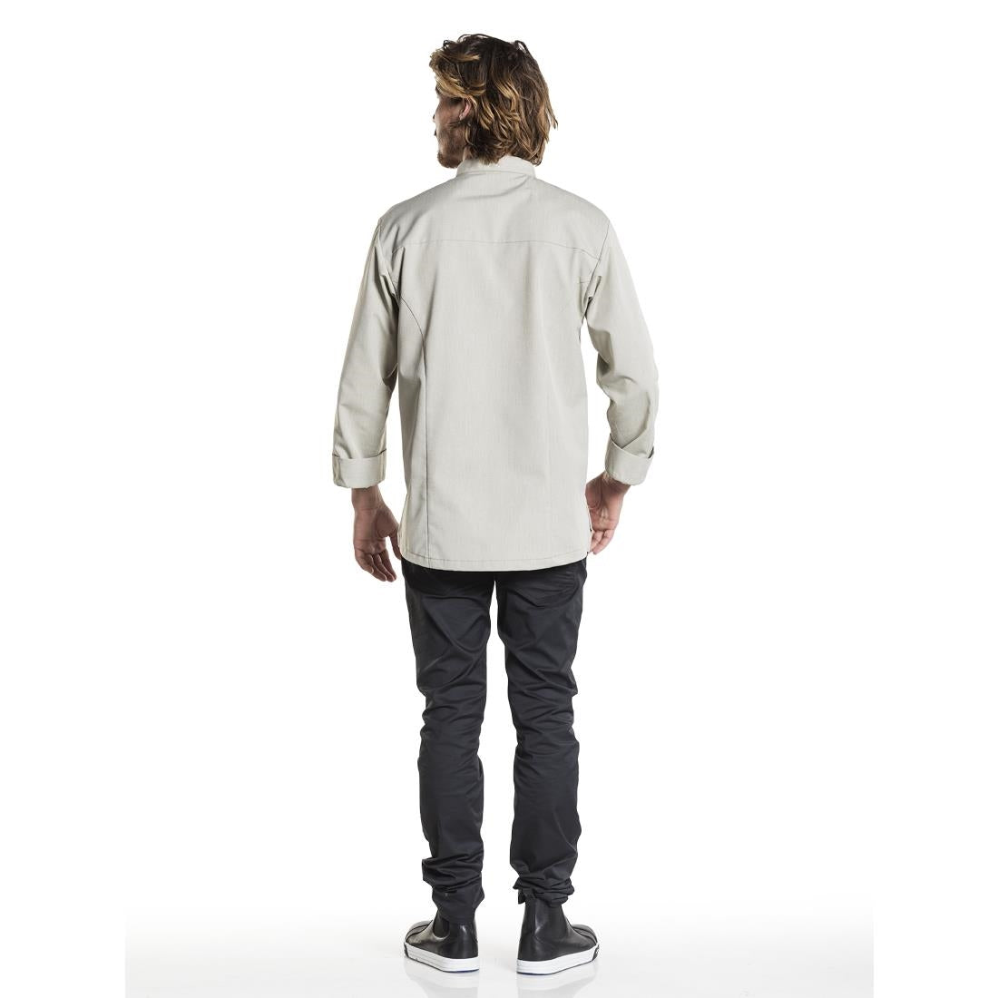 Veste de cuisine homme verte Chaud Devant Nordic taille L — BA015-L