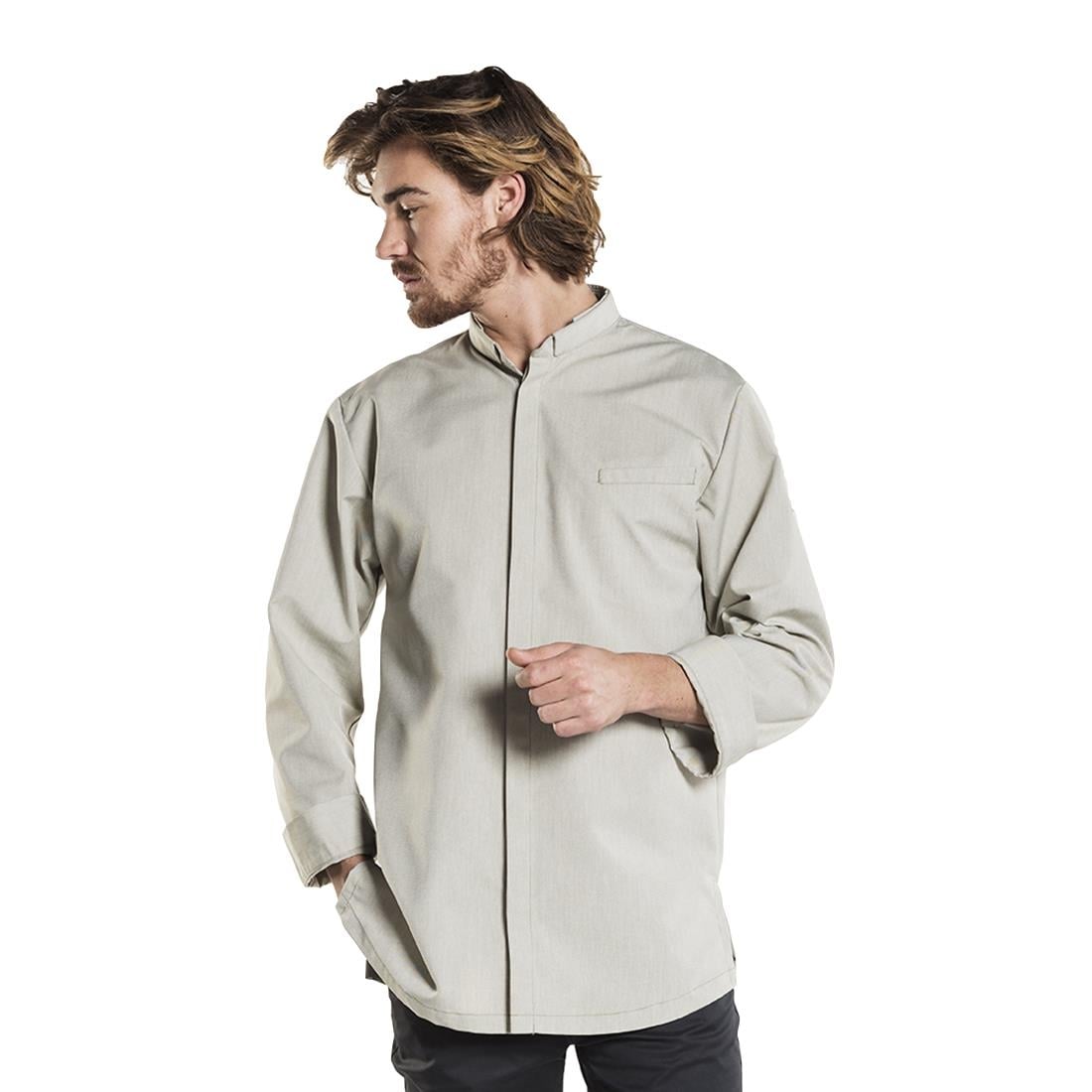 Veste de cuisine homme verte Chaud Devant Nordic taille M — BA015-M