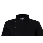 Veste de cuisinier femme ajustée Whites noire taille L — BA110-L