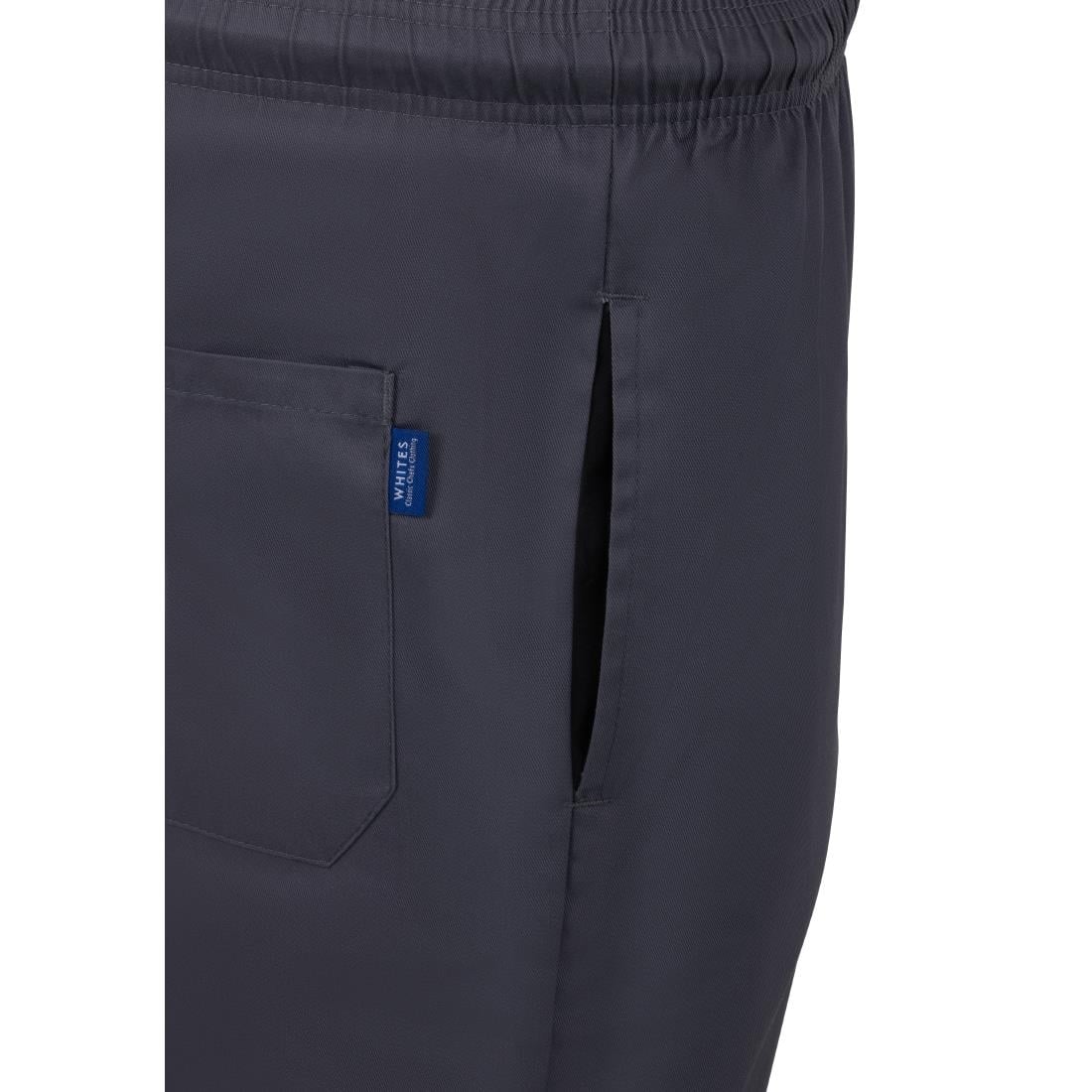 Pantalon de cuisinier Vegas Whites anthracite M — BA112-M