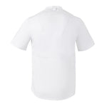 Veste de cuisinier en maille à manches courtes Southside Harlem blanche S — BA116-S