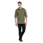 Chemise homme UFX Chaud Devant verte S — BA137-S