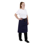 Tablier bistro en toile de coton Southside marine — BA165