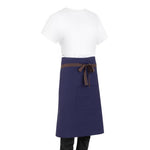 Tablier bistro en toile de coton Southside marine — BA165