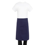 Tablier bistro en toile de coton Southside marine — BA165