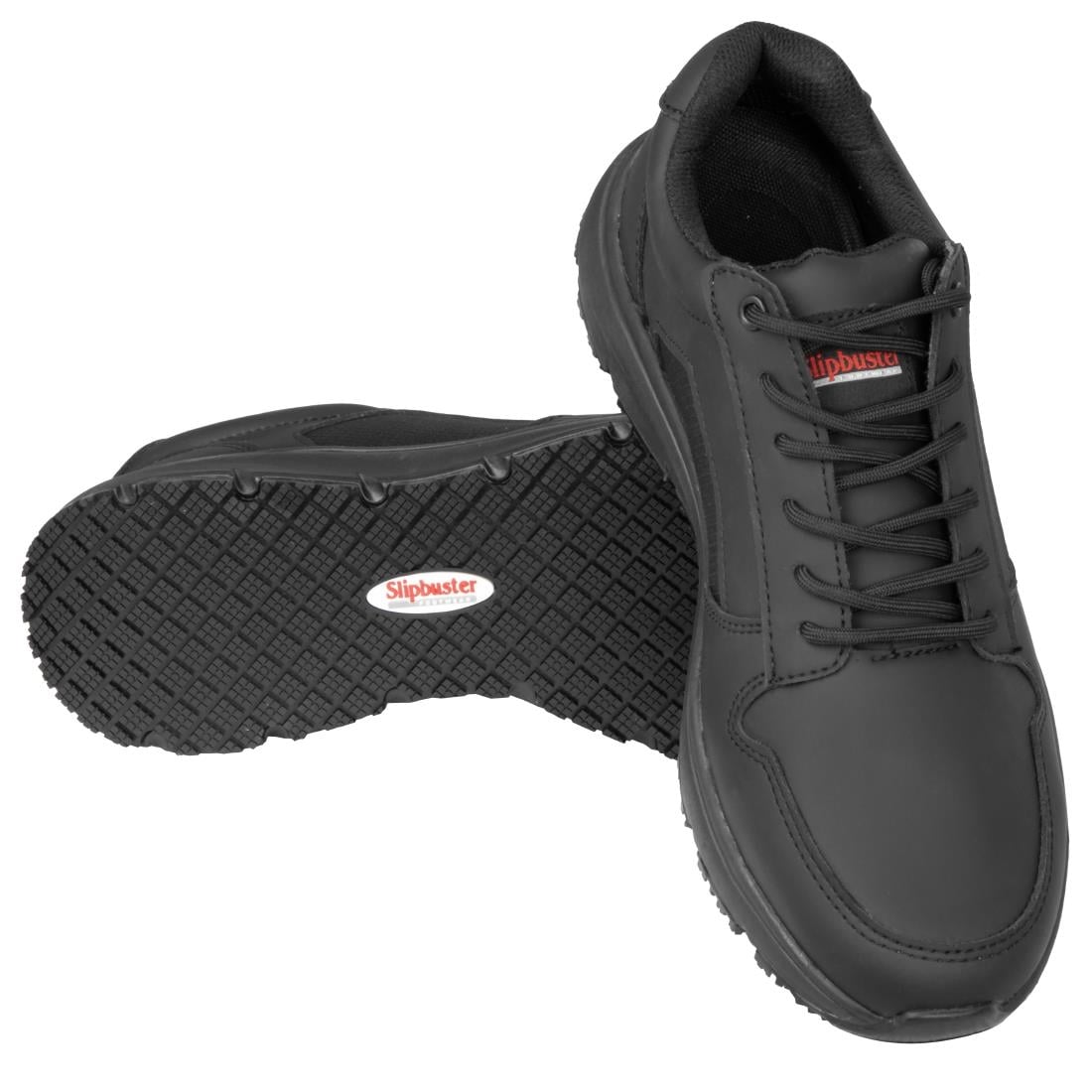 Baskets en microfibre recyclée Slipbuster Veso noires 44 — BA216-44
