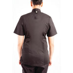 Veste de cuisine femme zippée légère Springfield Chef Works noire XXL — BB051-XXL