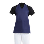 Tablier serveur col en V Whites bleu marine — BB137