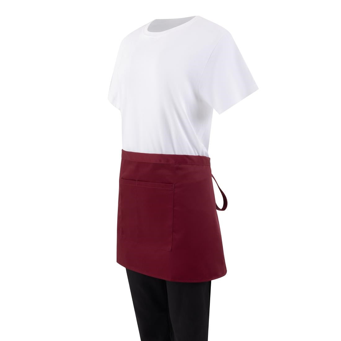 Tablier serveur court Whites bordeaux — BB177