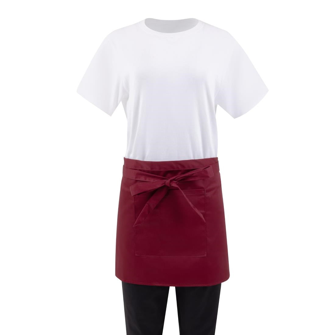 Tablier serveur court Whites bordeaux — BB177