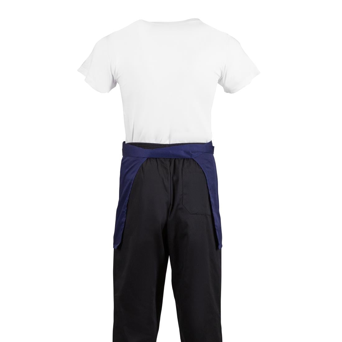 Tablier serveur court Whites bleu marine — BB179