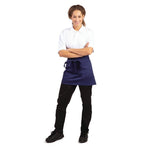 Tablier serveur court Whites bleu marine — BB179