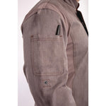 Veste de cuisine mixte légère à fermeture éclair Hartford Chef Works Urban gris graphite S — BB263-S