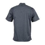 Veste de cuisine mixte légère manches courtes à fermeture éclair Springfield Chef Works Urban bleu encre XS — BB267-XS