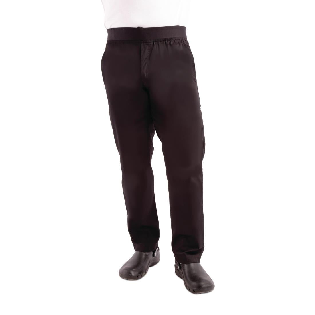 Pantalon slim léger homme Chef Works noir XL — BB301-XL