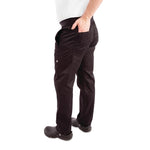 Pantalon slim léger homme Chef Works noir XL — BB301-XL