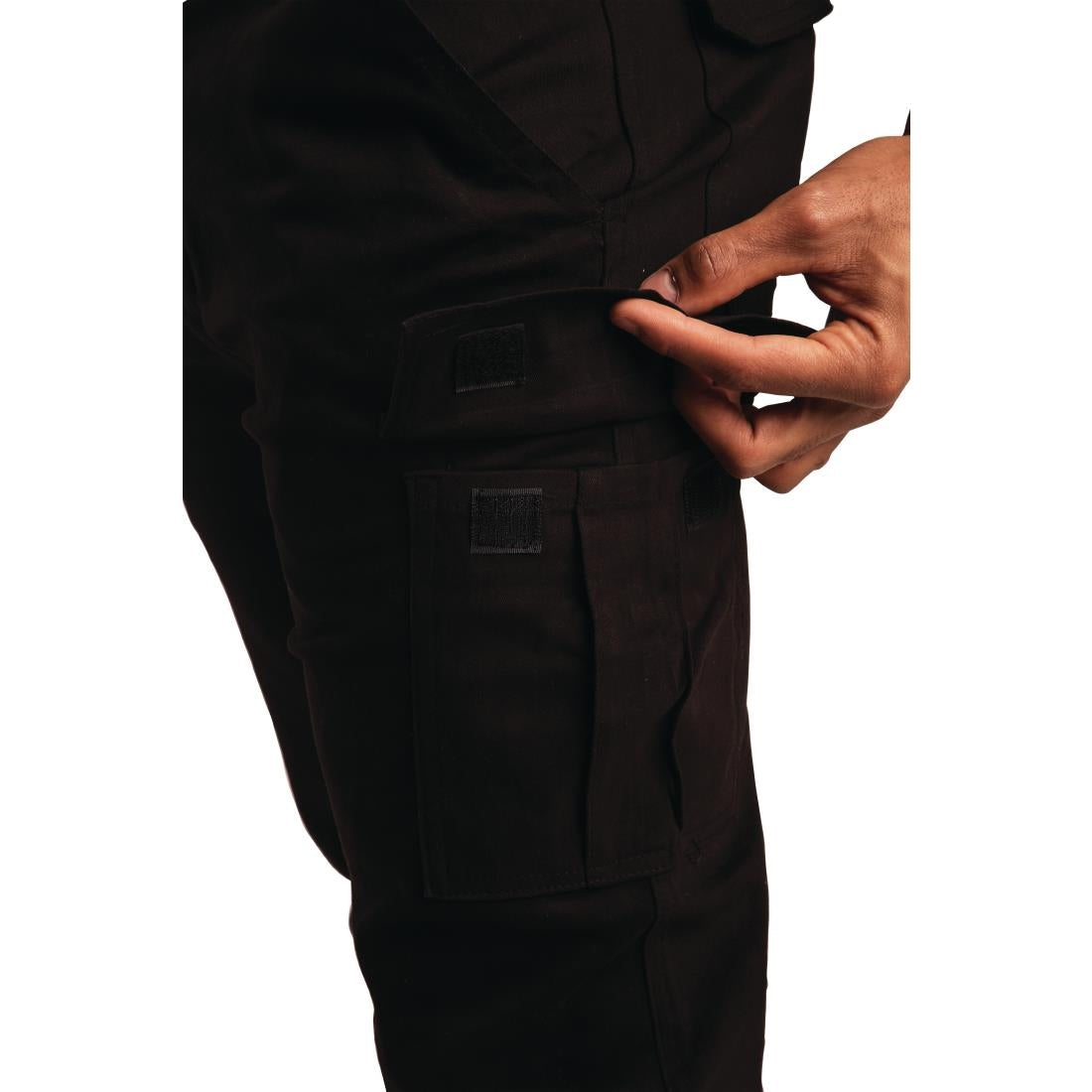 Pantalon homme slim stretch Cargo noir 46 — BB463-36