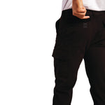 Pantalon homme slim stretch Cargo noir 46 — BB463-36