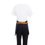 Tablier serveur Southside denim bleu et ceinture ocre — BB465
