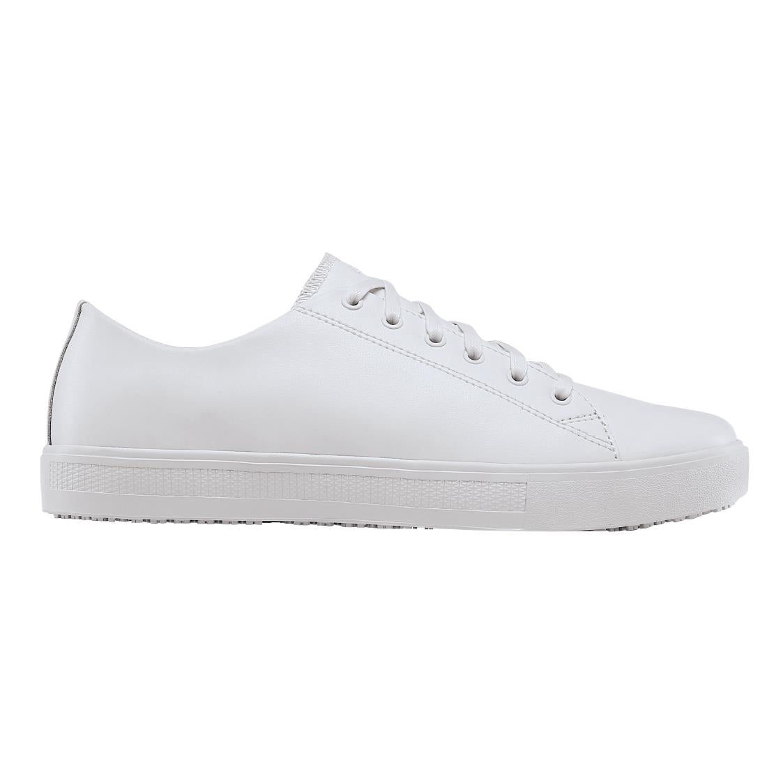 Shoes for Crews Mens Old School Trainer White Size 36 — BB600-36