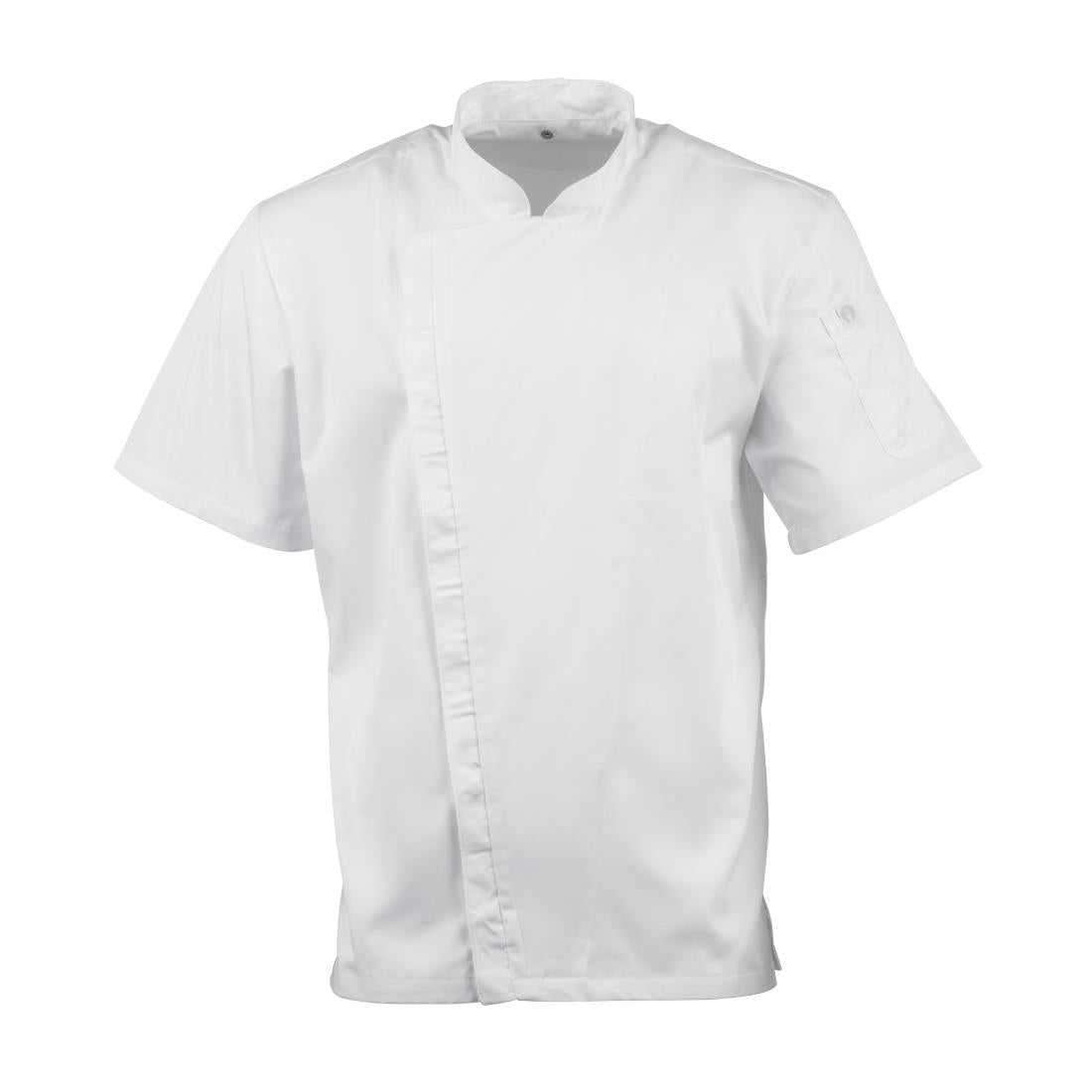Veste de cuisinier à manches courtes Chef Works Cannes L — BB669-L