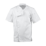 Veste de cuisinier à manches courtes Chef Works Cannes L — BB669-L