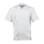 Veste de cuisinier à manches courtes Chef Works Cannes M — BB669-M