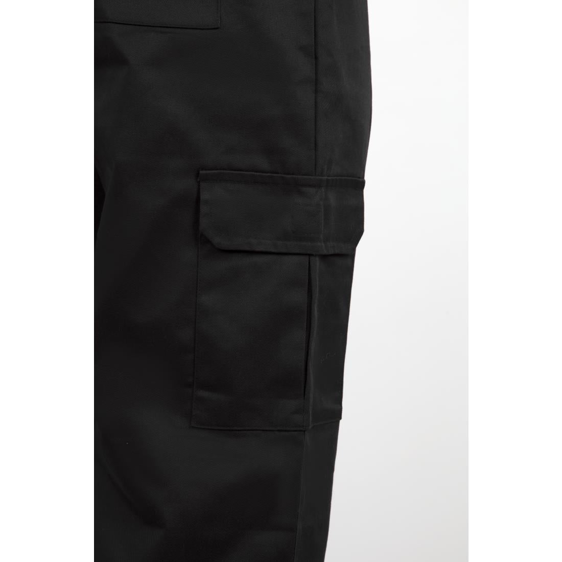 Pantalon cargo Whites noir L — BB700-L