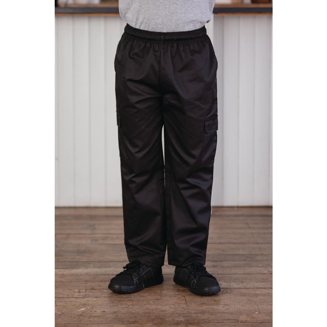 Pantalon cargo Whites noir XL — BB700-XL
