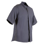 Veste col officier Southside gris anthracite - Taille M — BB712-M