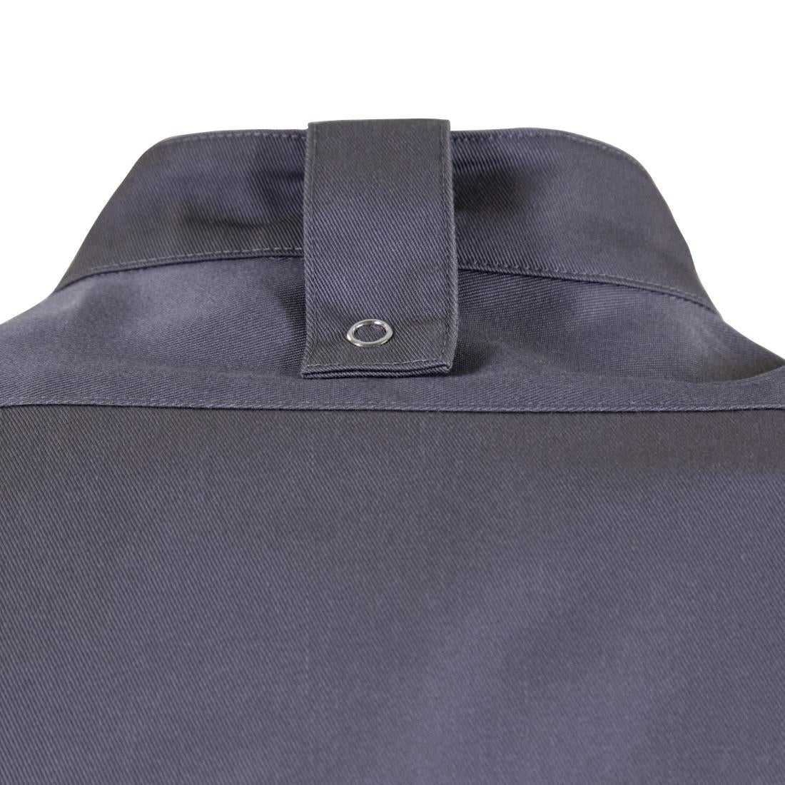 Veste col officier Southside gris anthracite - Taille M — BB712-M
