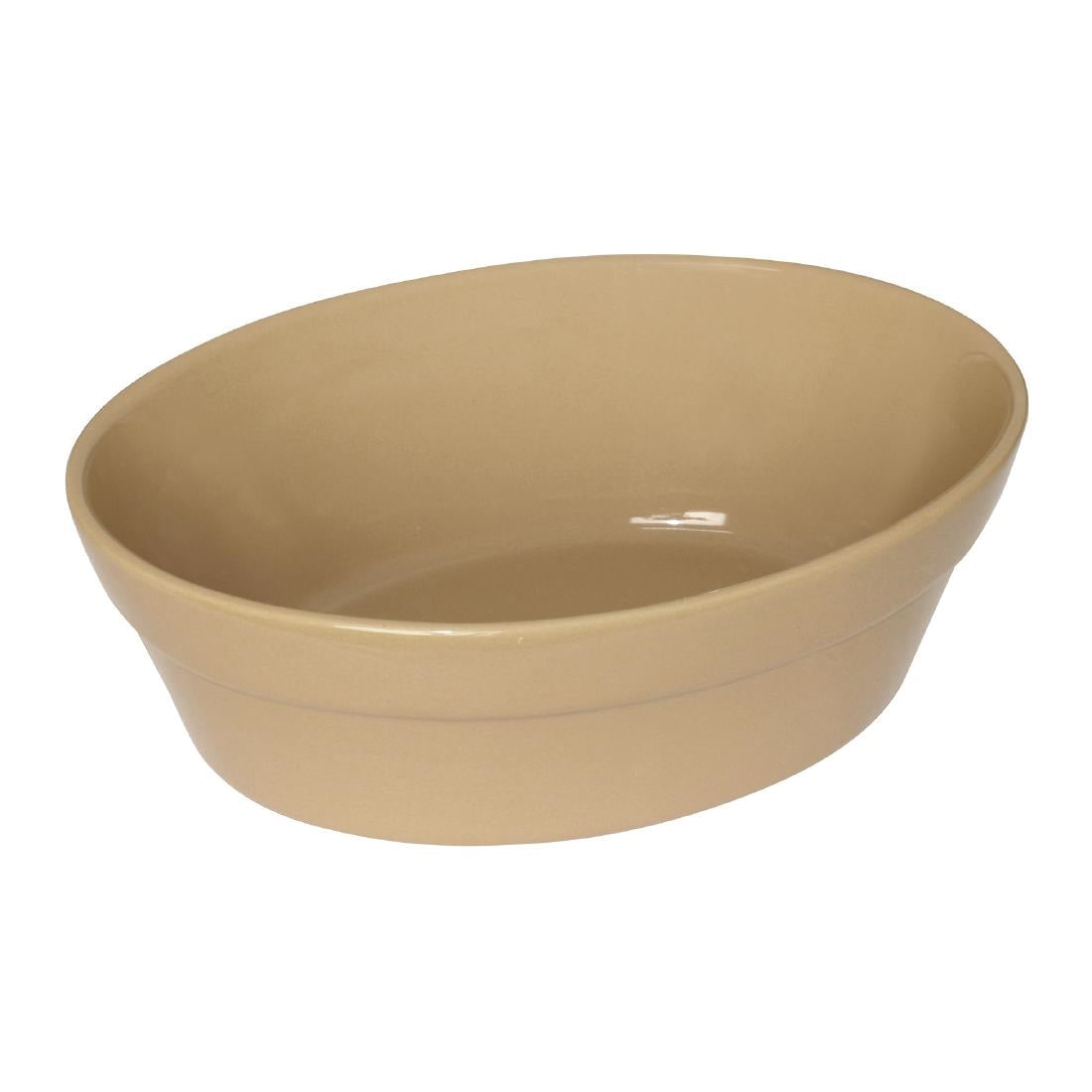 Plats à gratin ovales Olympia Stoneware 161 x 116mm (Lot de 6) — C108