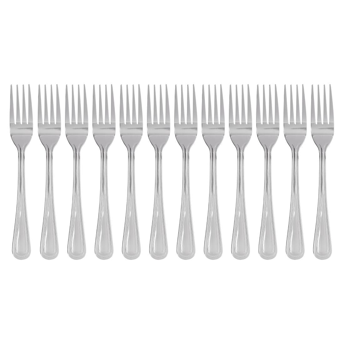Fourchette de table Olympia Bead (lot de 12) — C126