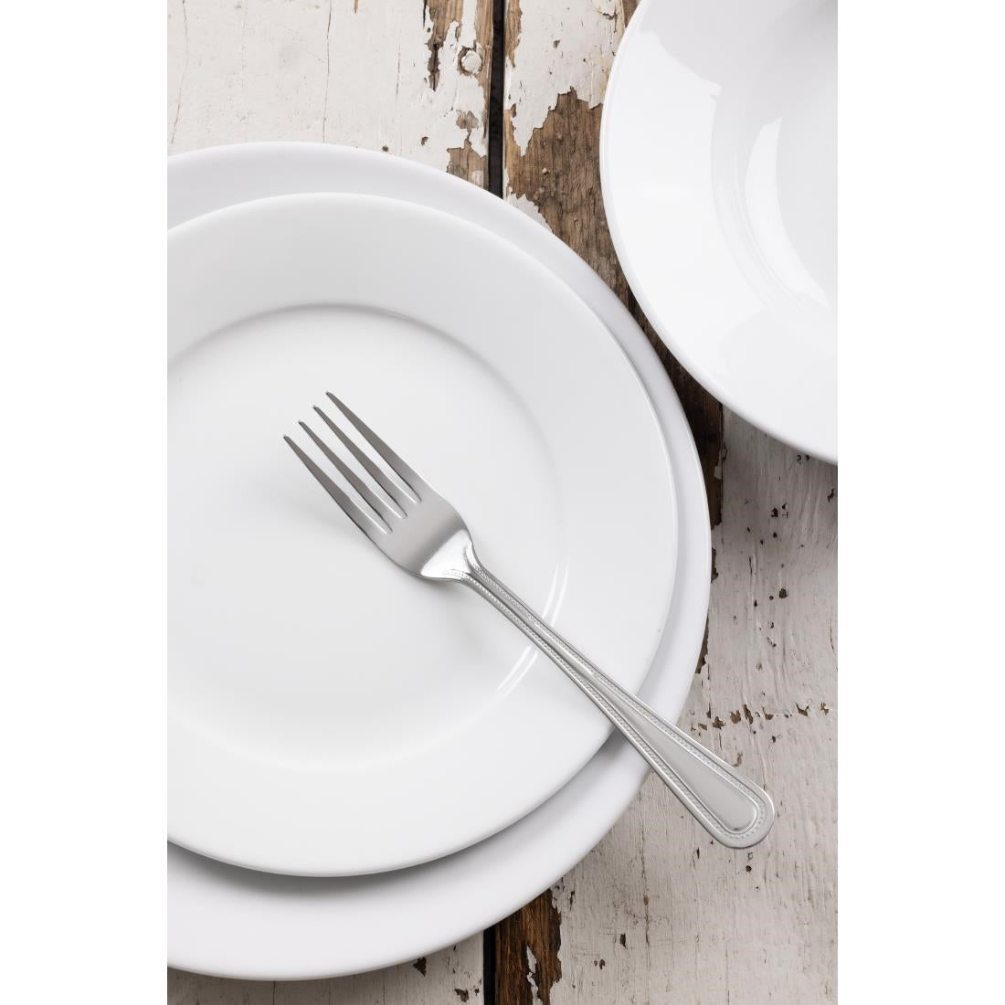 Fourchette de table Olympia Bead (lot de 12) — C126