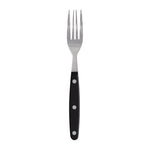 Fourchettes à viande Olympia manche noir (lot de 12) — C135