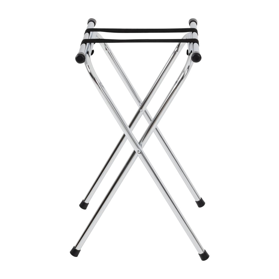 Support plateau chromé pliant Olympia — C163