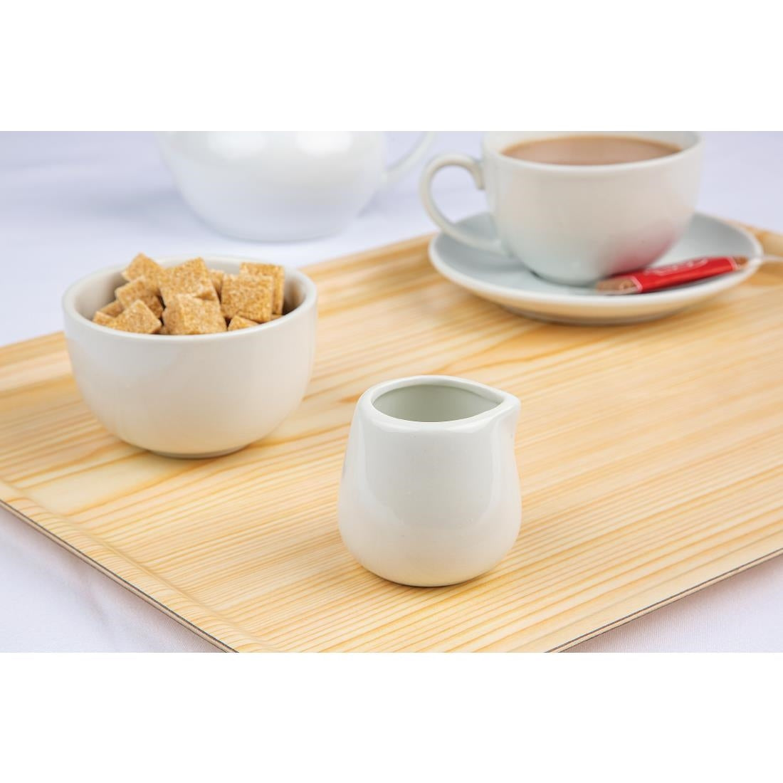 Pots à lait et crème Olympia 85ml (lot de 12) — C204