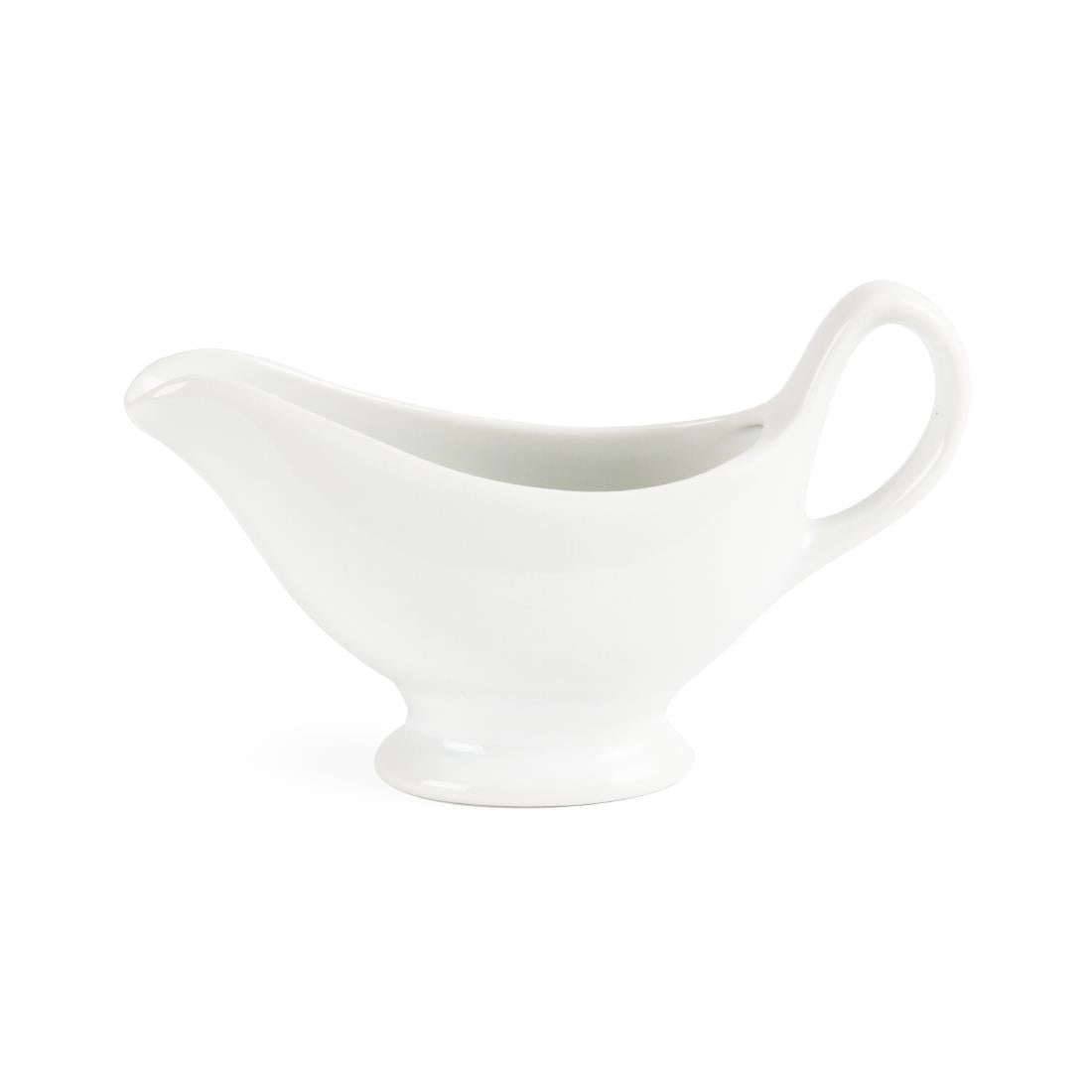Saucières blanches Olympia Whiteware 180ml (Lot de 6) — C243