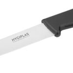 Couteau d'office lame droite Hygiplas noir 85mm — C268