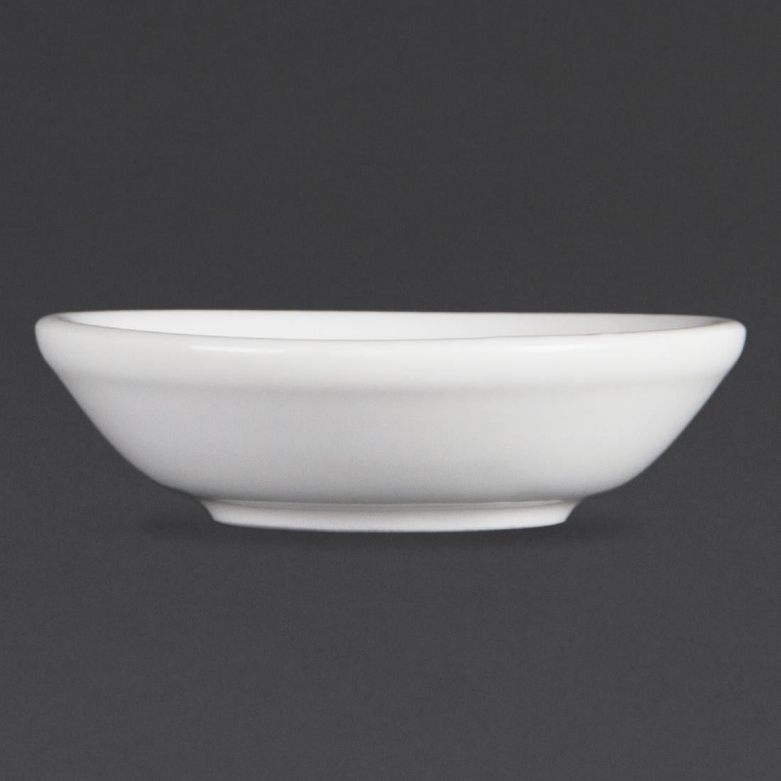 Coupelles à sauce Olympia Whiteware 70mm (lot de 12) — C320