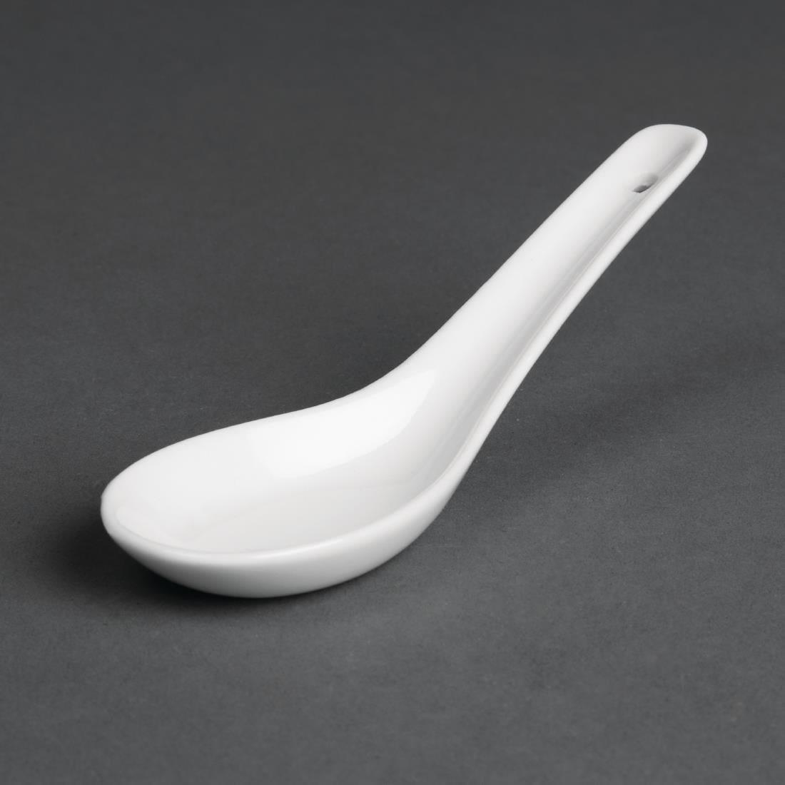 Cuillères à riz Olympia Whiteware 130mm (lot de 24) — C325