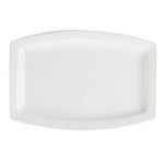 Assiettes rectangulaires Olympia Whiteware 320mm (lot de 6) — C361