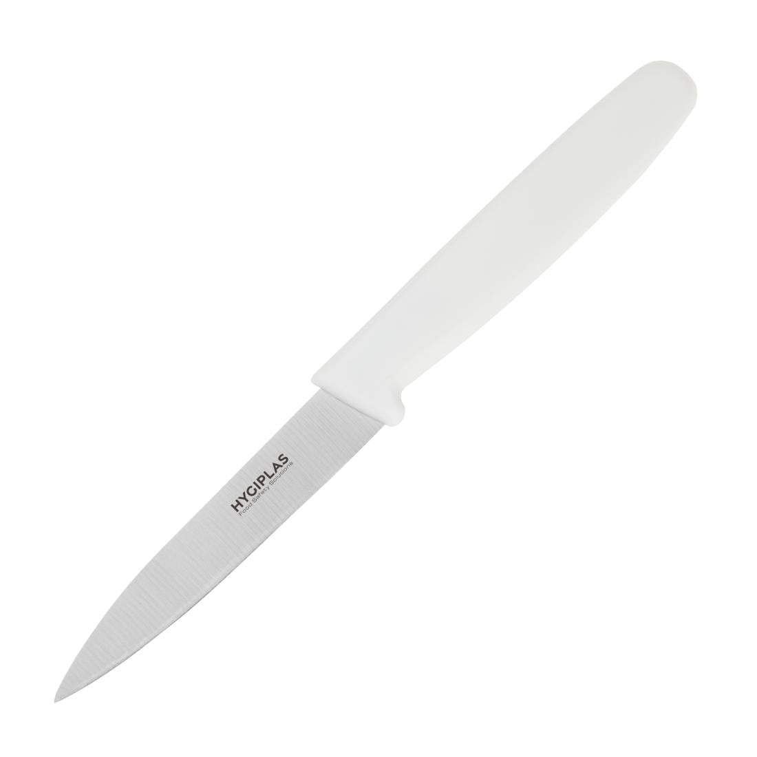 Couteau d'office Hygiplas blanc 75 mm — C546