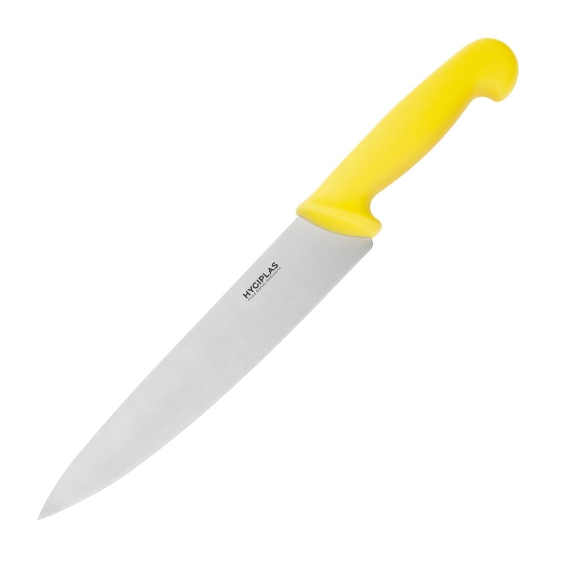 Couteau de cuisine Hygiplas jaune 218mm — C803