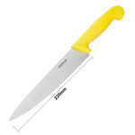 Couteau de cuisine Hygiplas jaune 218mm — C803