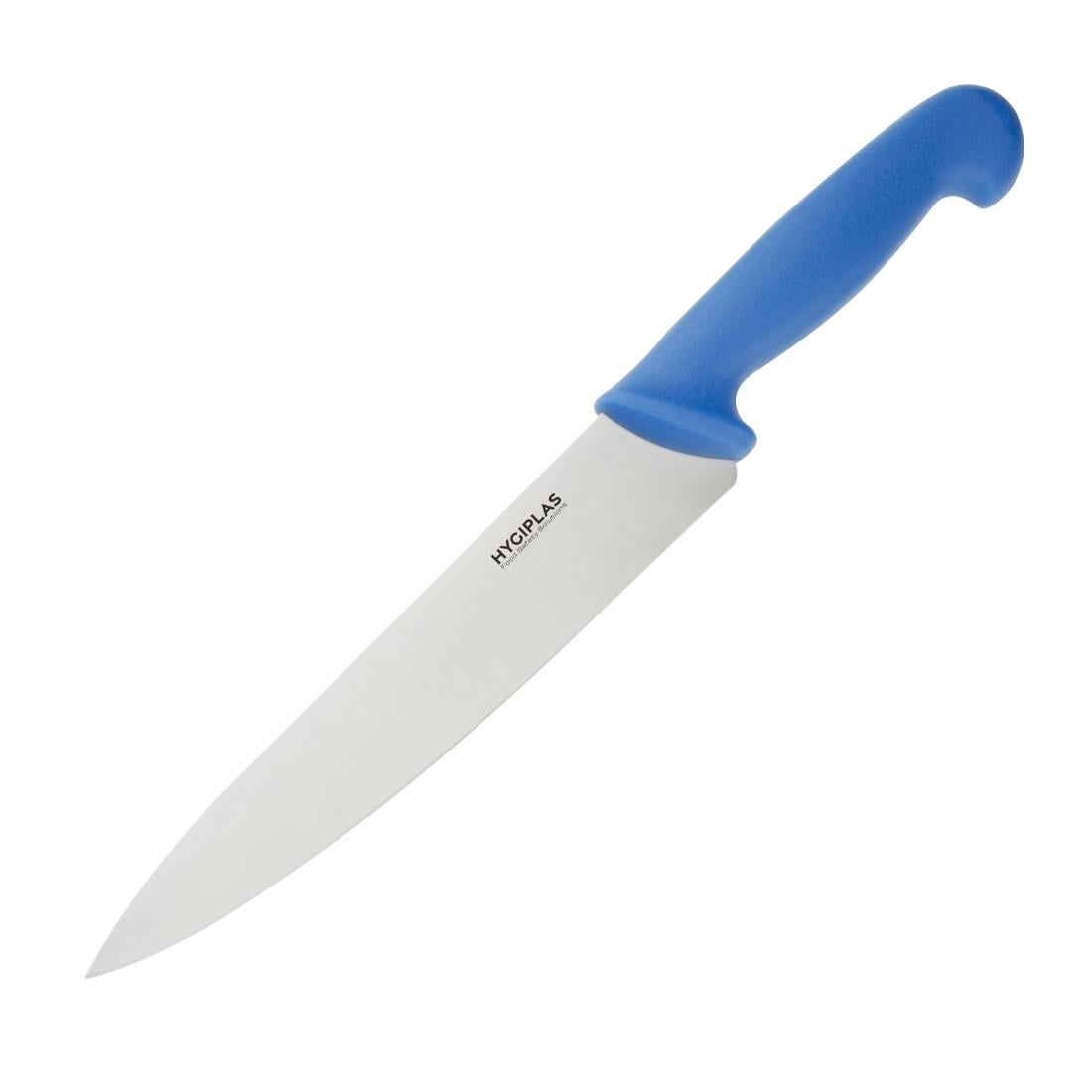 Couteau de cuisine Hygiplas bleu 218mm — C851